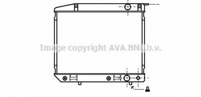 AVA QUALITY COOLING ms2047 -  Радиатор, охлаждение двигателя